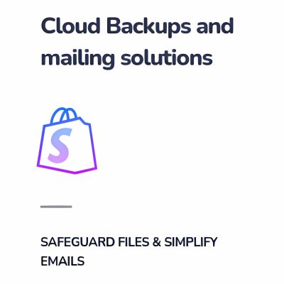 Cloud Backups and mailing solutions